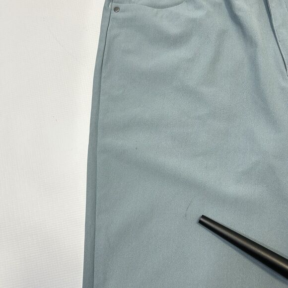 VRST Men's Limitless 4-Way Stretch Athletic Fit Pant 32x28 Altered Blue Green - Picture 6 of 10